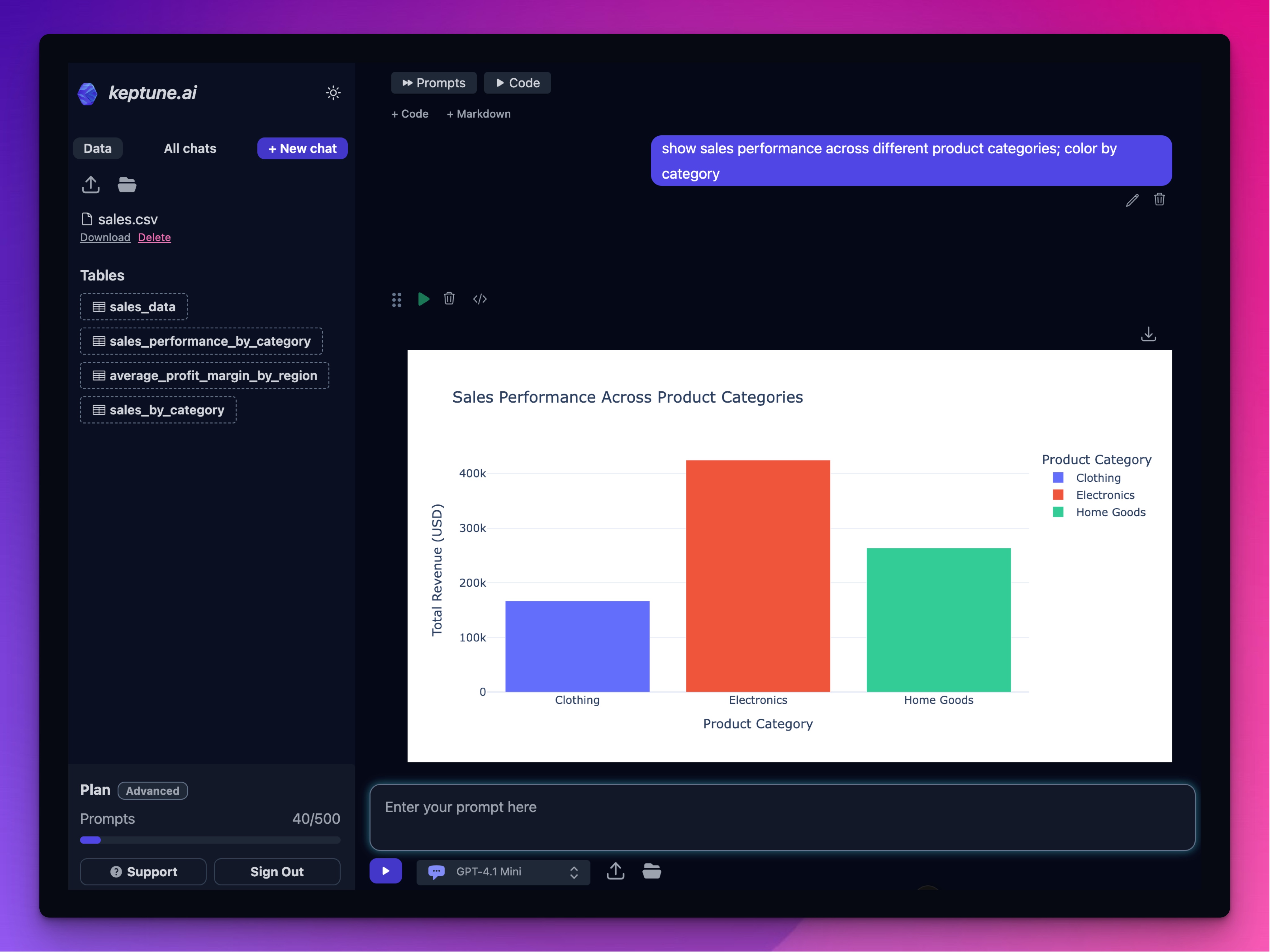 App preview